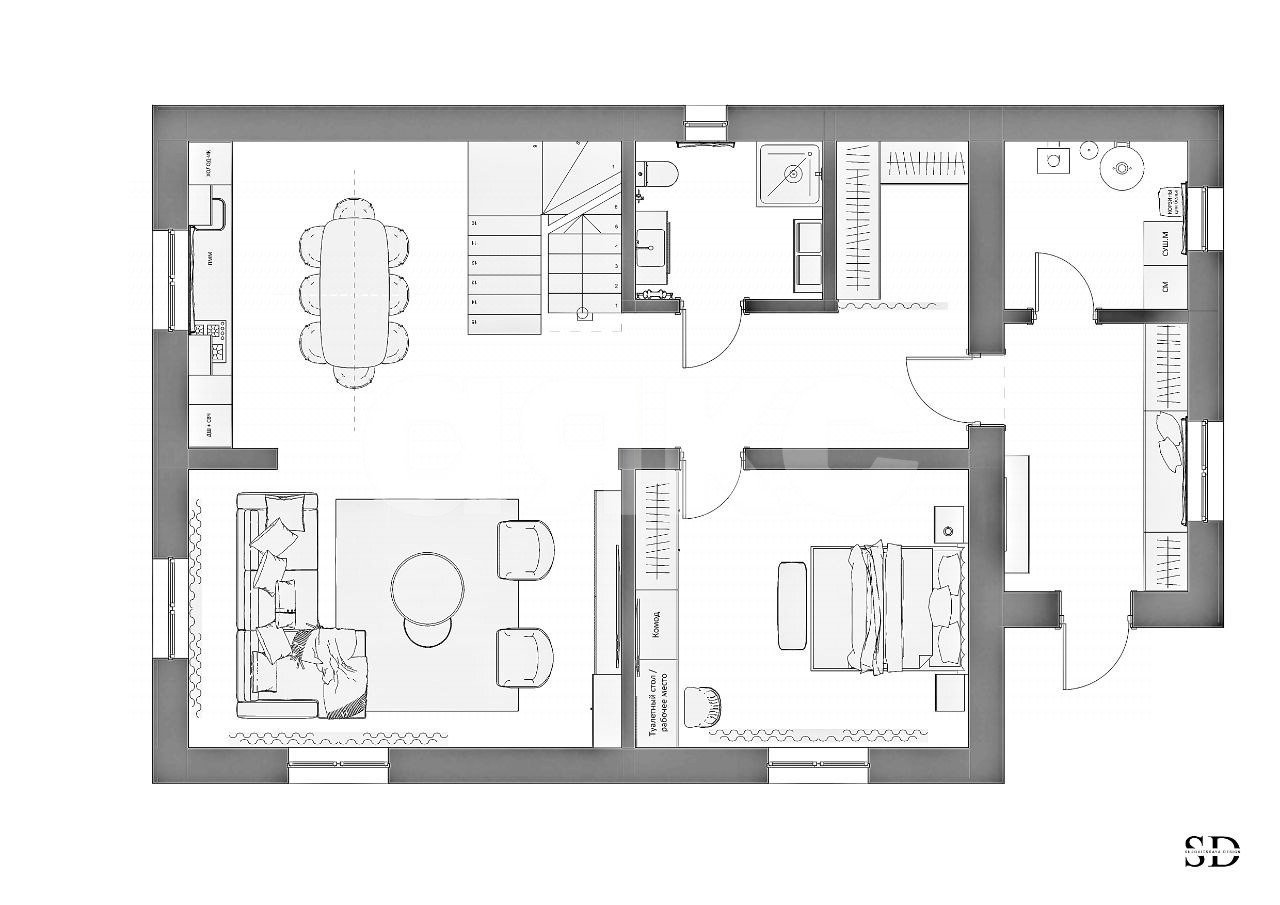 Фото №24: Дом 188 м² + 6.6 сот. - Быково