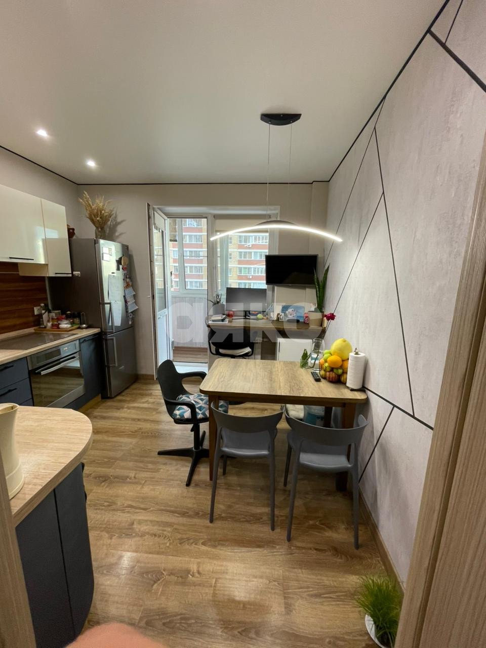 Фото №4: 2-комнатная квартира 61 м² - Раменское, Залинейный, мкр. Солнечный, ул. Лучистая, 2