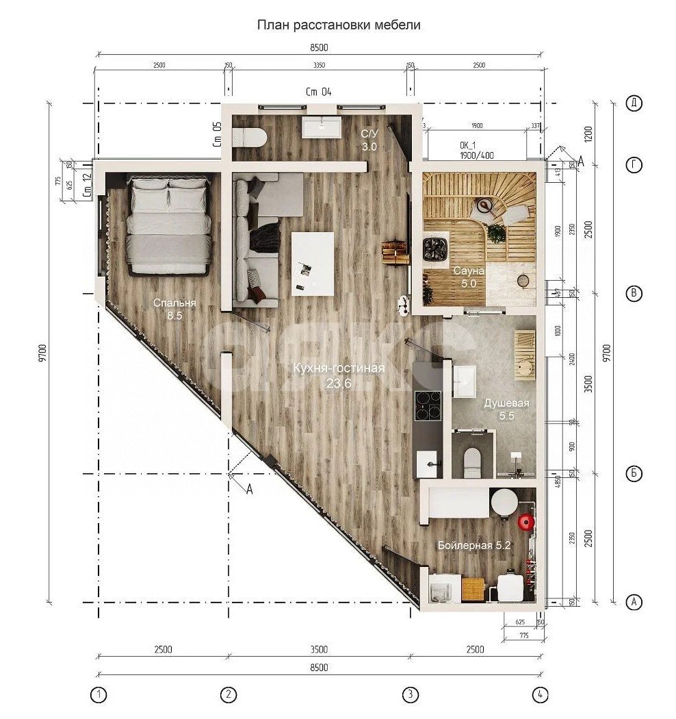 Фото №28: Дом 48 м² + 6.4 сот. - КП Адмирал, 27